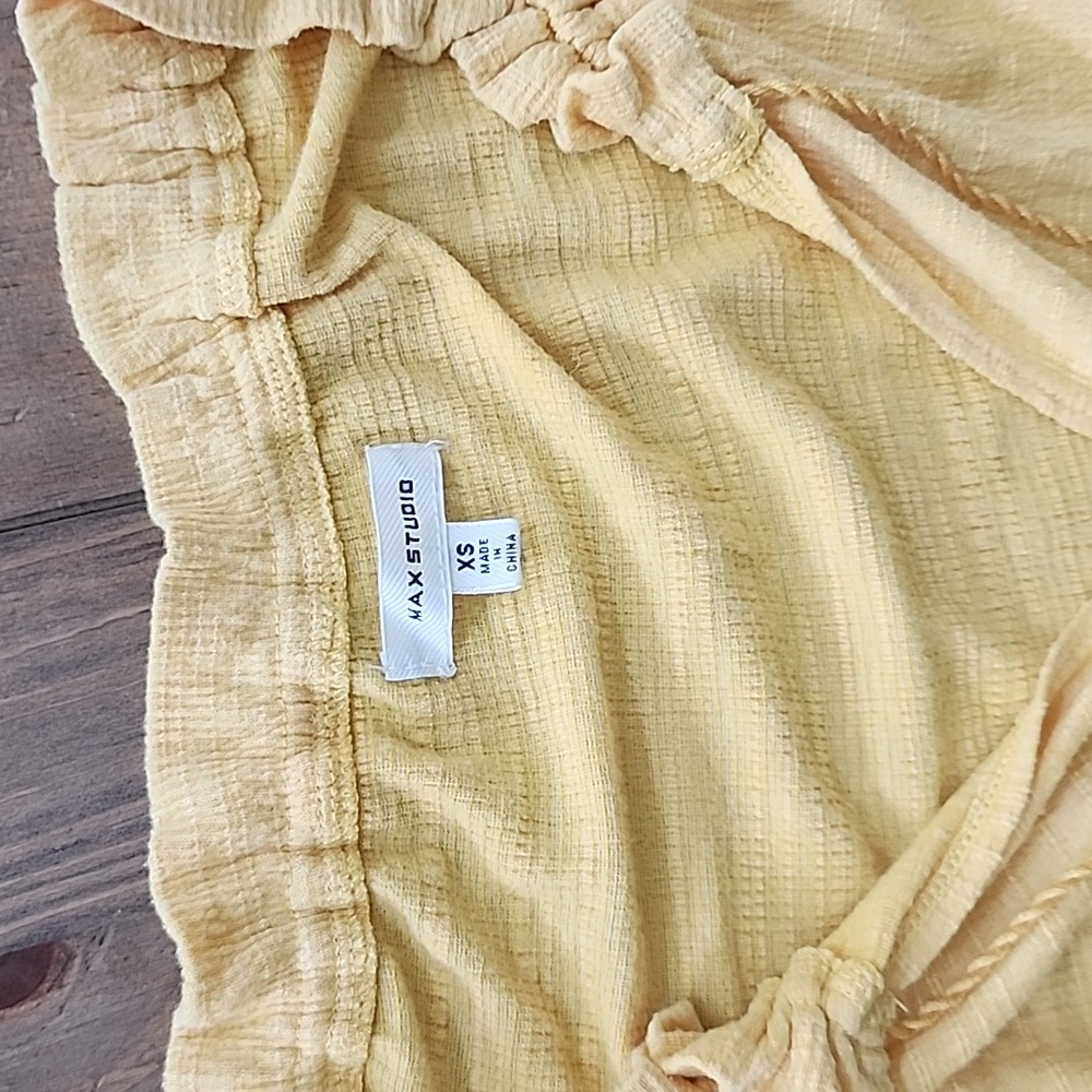 Max Studio Yellow Dress - Picture 3 of 7